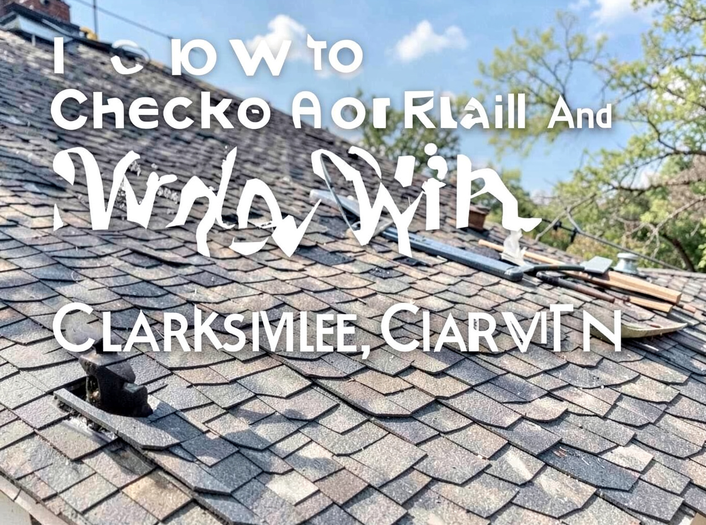 How to Check a Roof for Hail and Wind Damage in Clarksville, TN