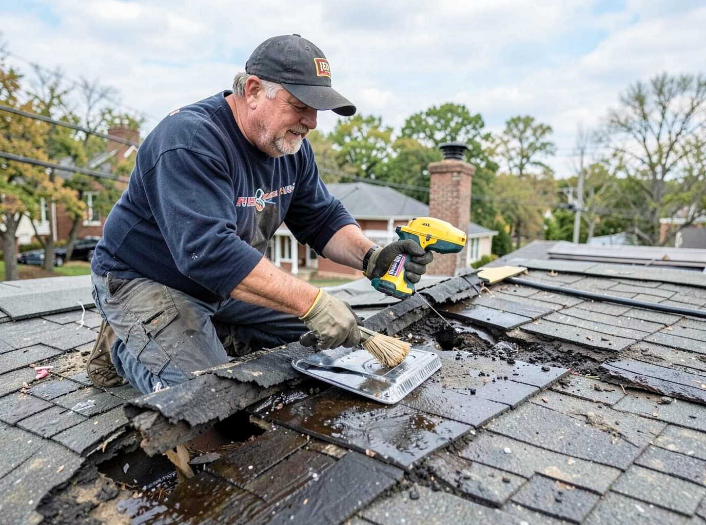 Roof Leak Repair in Clarksville